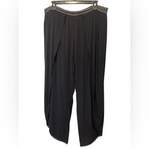 Anthropologie Black Ankle Pants